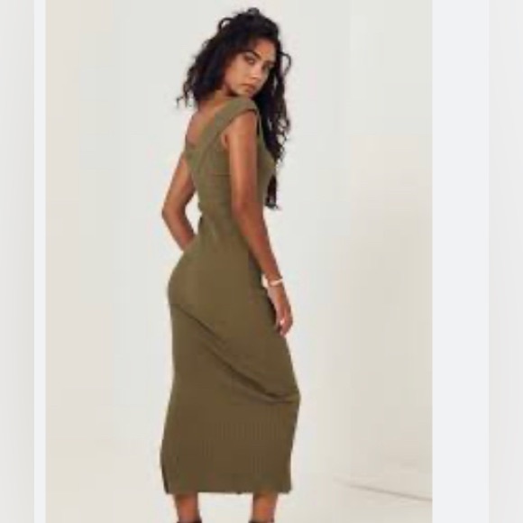 Spell Mazzy ribbed dress medium NWT - Picture 4 of 16